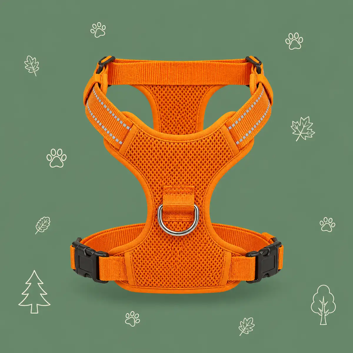 Harnais Premium coloris Orange